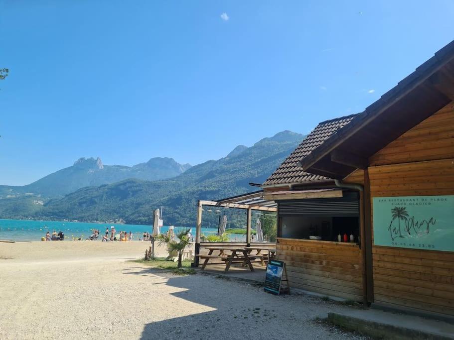 Flat Appartement Doussard Buitenkant foto